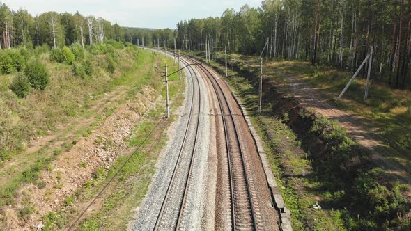 The TransSiberian Railway in Russia