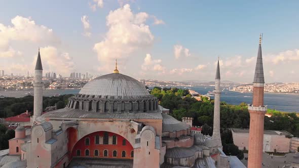 Istanbul Aerial Views of Main Attractions