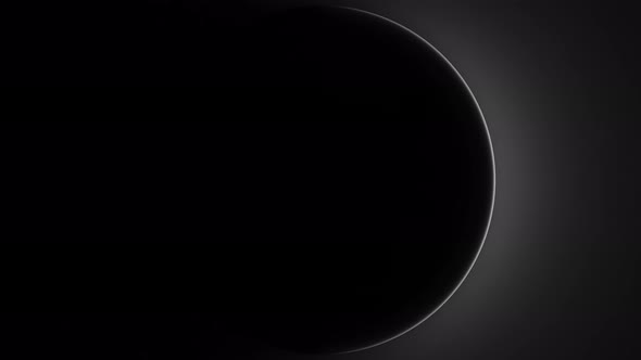 South Korean Won Symbol in Ring with Eclipse Lighting alt