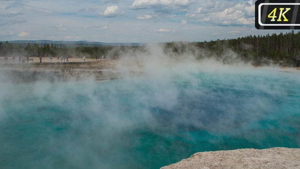 Excelsior Geyser Crater View