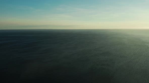 Cloudy Sky Over the Sea During Sunset