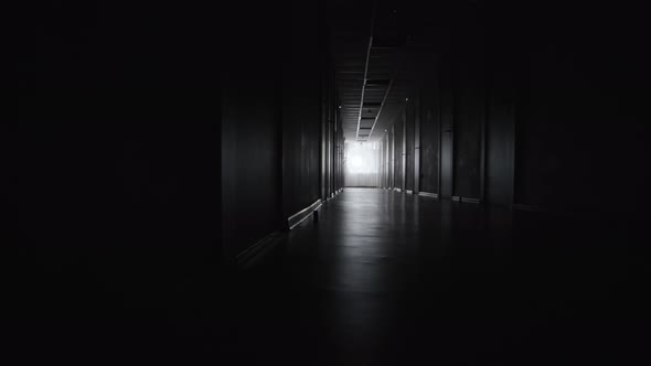 Empty Dark Corridor