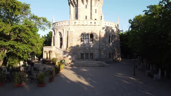 Overseeing the great tower of Elizabeth in Budapest.