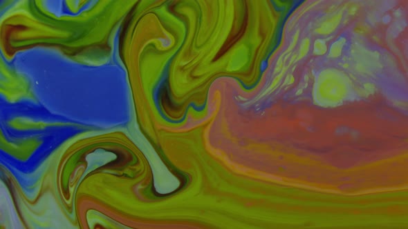 Abstract Colorful Paint Ink Spread 3 alt