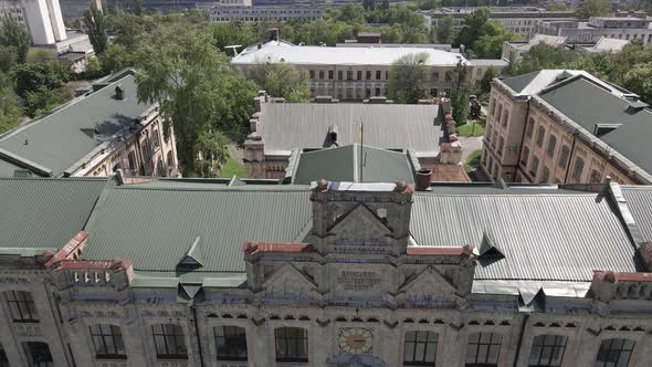 Kyiv. Ukraine. Kyiv Polytechnic Institute. Aerial View.