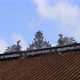 Roof and Clouds, Imperial Citadel, Hue, Vietnam - VideoHive Item for Sale