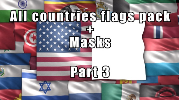 All Flags Pack Part 3 + Masks