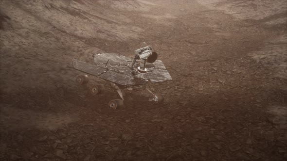 Opportunity Mars Exploring the Surface of Red Planet alt