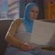 Portrait Pregnant Young Muslim Woman is a Bad Diagnosis - VideoHive Item for Sale
