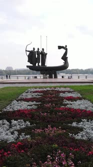 Monument To the Founders of the City Kyiv