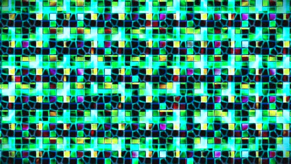 Broadcast Hi-Tech Glittering Abstract Patterns Wall 81