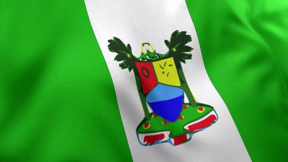 Lagos City Flag (Nigeria) - 4K