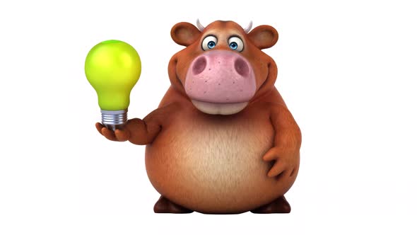 Fun cow - 3D Animation