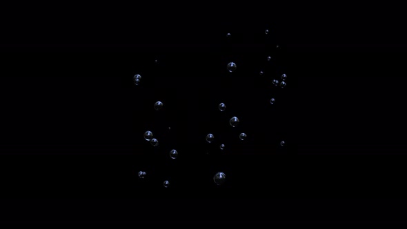 Water drop on the air and splashing.  alt