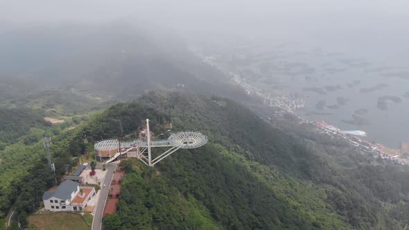 Viewing Platform At The Top Of The Mountain D