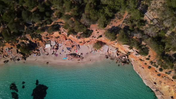 Cala Salada and Saladeta in Ibiza, Spain