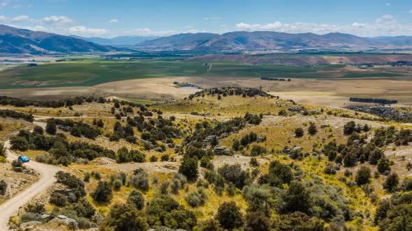 Rural countryside of New Zealand