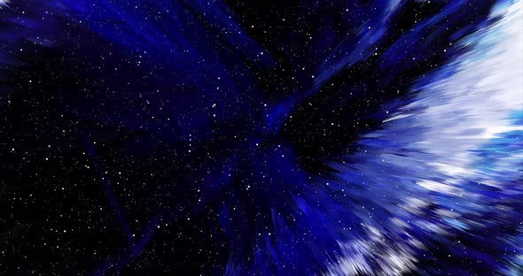 Dark blue background twirl animation.
