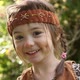 Girl dressed up as Native America with headdress - VideoHive Item for Sale