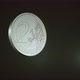 Spinning Two Euro Coin In Slow Motion - VideoHive Item for Sale