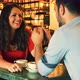 Romantic Couple Having Coffee - VideoHive Item for Sale