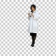 Asian female doctor holding the pill box, Alpha Channel - VideoHive Item for Sale