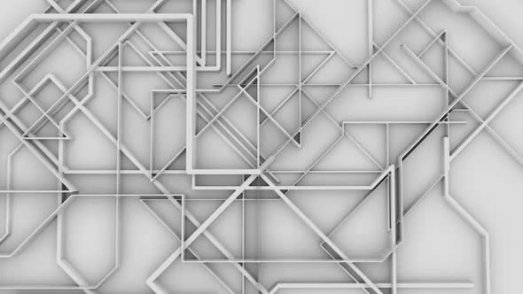 Abstract Background with Dividers Forming Geometric Blocks