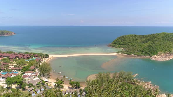 Beach on Tropical Island