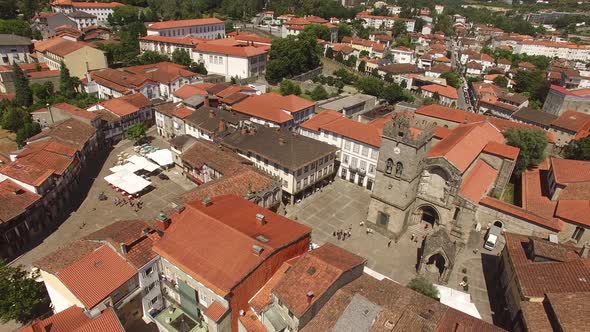Drone Footage of Guimarães, Portugal