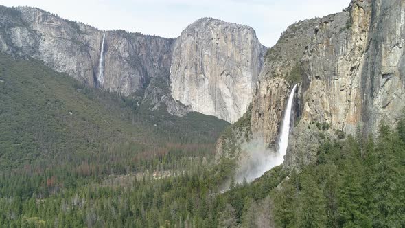 Aerial view of El Capitan