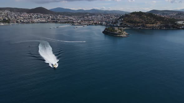 Boating in the Tourism City of Kusadasi