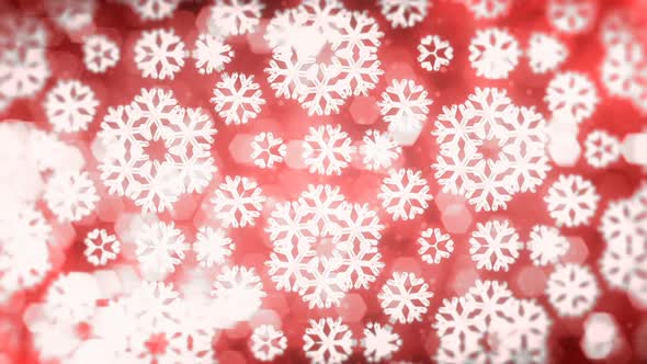 Christmas Snowflakes Background