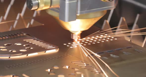 CNC Laser Cutting of Metal Modern Industrial Technology