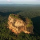 Aerial Drone View Of Sigiriya Rock Fortress On Lion Rock During Sunset - VideoHive Item for Sale