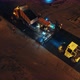 Aerial View Loading Asphalt Mixture Into an Asphalt Paver - VideoHive Item for Sale