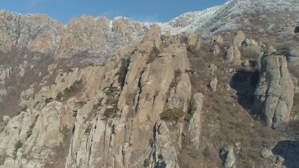 Winter Mountain Landscape