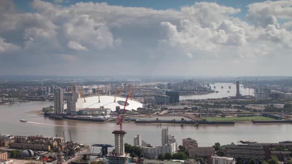 docklands canary wharf london o2 millenium dome