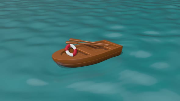 Cartoon Boat 02