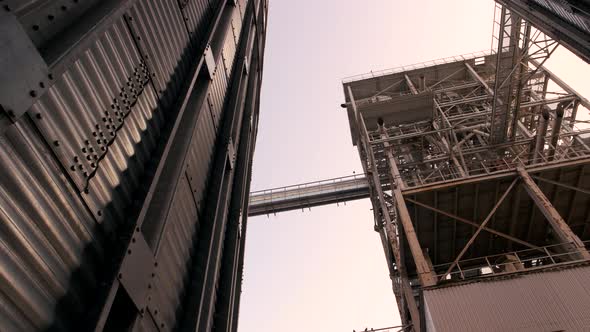 Huge Metal Building, Up View.