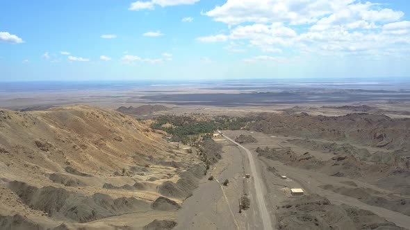 Really beautiful landscape,On the edge of the Lut desert. One of the most striking deserts in the wo