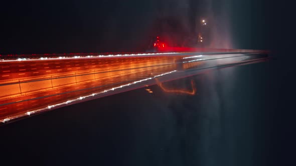 Bridge Over Istanbul Bosphorus in Turkey