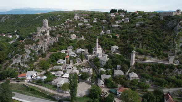 Bosnia Pocitelj Landscape