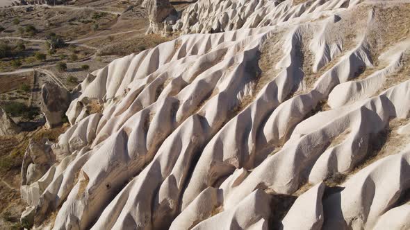 Aerial View Cappadocia Landscape