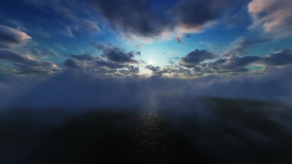 Mist Cloud Sea 01 HD