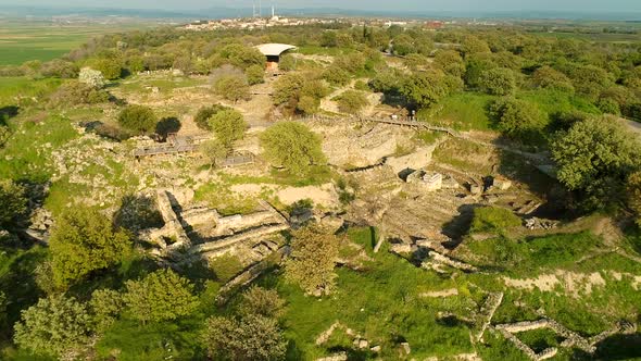 Approaching The Troy Ancient City