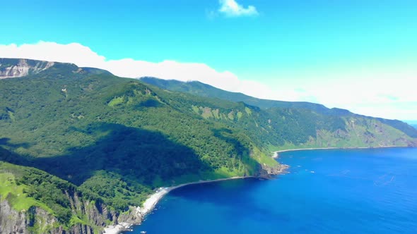 Shiretoko peninsula coastal view