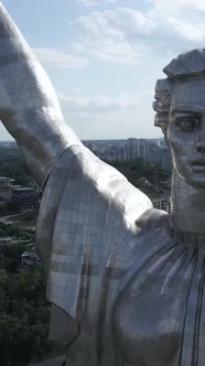 Motherland Monument in Kyiv Ukraine