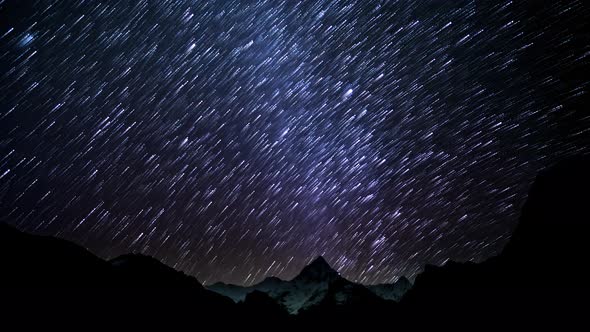 Sky Star Trails