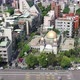 Aerial footage - Daan Forest Park and Taipei Grand Mosque, Taipei, Taiwan - VideoHive Item for Sale