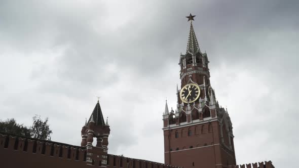 The Kremlin Clock or Chimes on Spasskaya Tower